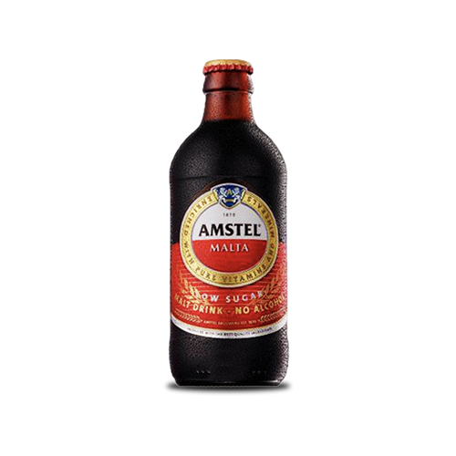 Amstel Malta Drink Bottle 330ml